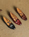 Real Leather Handmade Brogue Style T-strap Mary Jane Shoes April Shoes Collection 2026 105.00