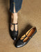 Real Leather Handmade Brogue Style T-strap Mary Jane Shoes April Shoes Collection 2026 105.00