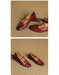 Real Leather Handmade Brogue Style T-strap Mary Jane Shoes April Shoes Collection 2026 105.00