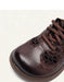 Real Leather Hollow Mid-Calf Wide Toe Box Boots April Shoes Collection 2026 129.00