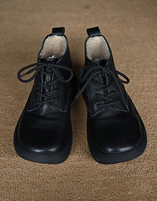 Botas retro impermeables con plataforma para mujer | Zapatos de regalo