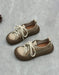 Real Leather Soft Sole Wide Toe Box Flat Shoes Jan Shoe Collection 2026 79.99