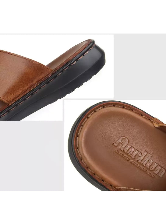 Summer Handmade Close Toe Slippers for Men June Shoes Collection 2026 139.00