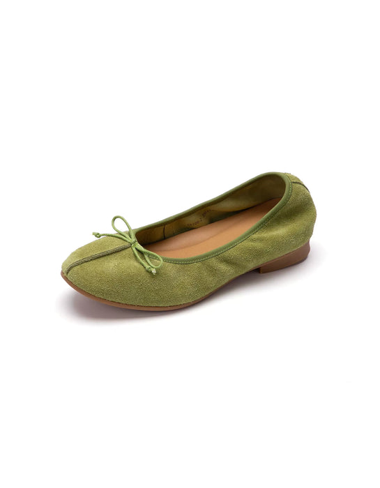 Spring Real Leather Women's Soft Sole Suede Flat Pumps (35-41) Obiono Aug Shoes Collection 2026, 92.80