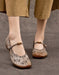 Summer Spring Retro Low Heel Round Toe Comfortable Flat Pumps Shoes, Obiono Aug Shoes Collection 2026, 87.90
