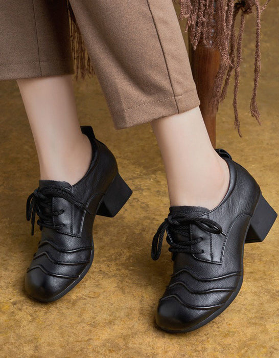 Round Toe Comfortable Elegant Chunky Heel Boots