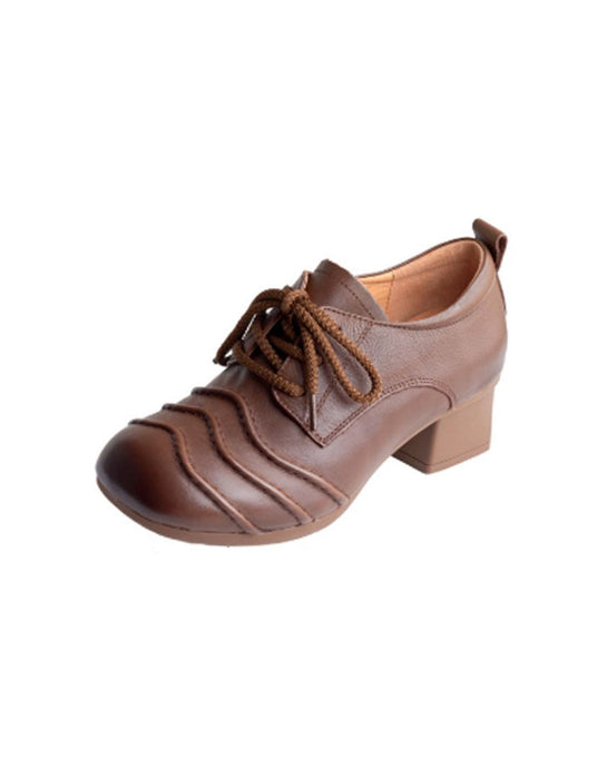 Round Toe Comfortable Elegant Chunky Heel Boots