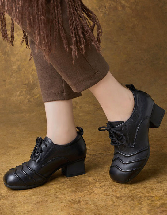 Round Toe Comfortable Elegant Chunky Heel Boots