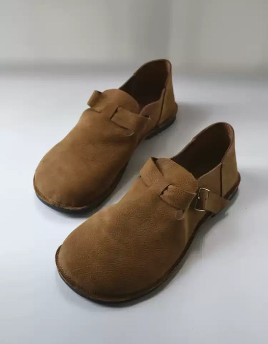 Soft Leather Comfortable Wide Toe Box Flat Clogs for Men June Shoes Collection 2026 93.00