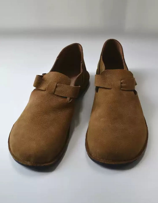 Soft Leather Comfortable Wide Toe Box Flat Clogs for Men June Shoes Collection 2026 93.00