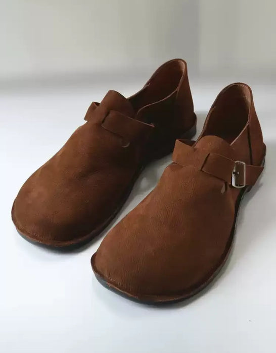 Soft Leather Comfortable Wide Toe Box Flat Clogs for Men June Shoes Collection 2026 93.00