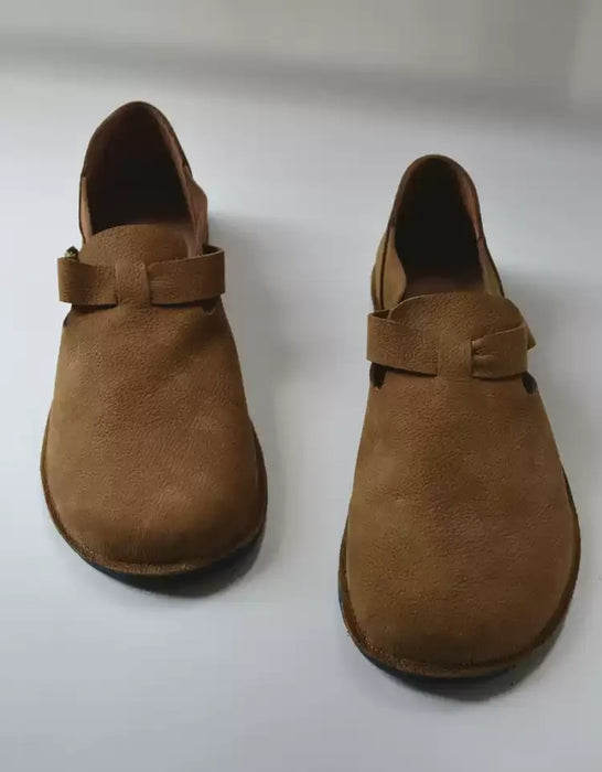 Soft Leather Comfortable Wide Toe Box Flat Clogs for Men June Shoes Collection 2026 93.00