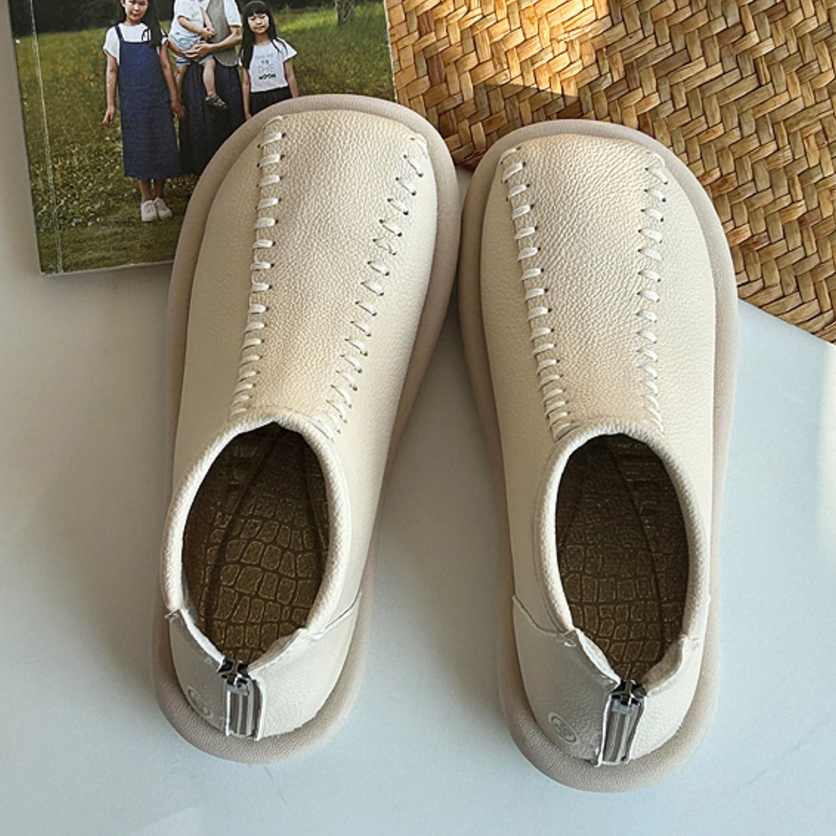 Warm Round Toe Boots main image 1
