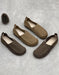 Big size shoes, Soft Leather Summer Hollow Breathable Retro Flat Shoes for men & Women, Obiono Aug shoes collection 2026. 89.99