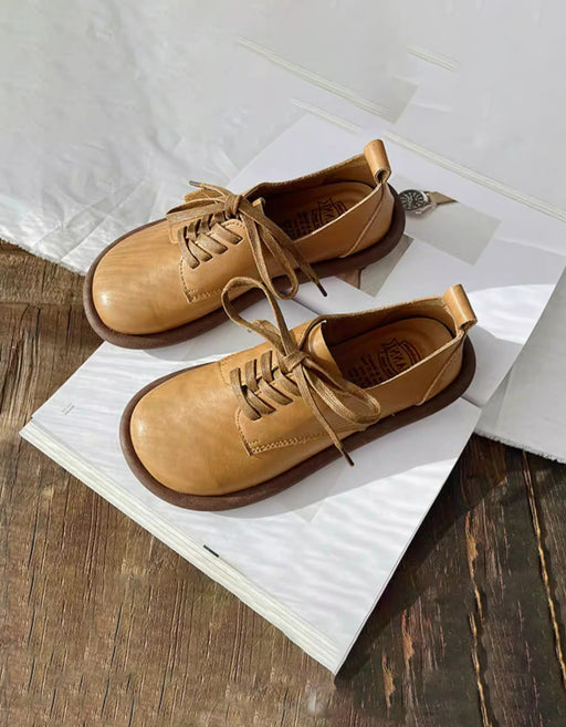 Soft Sole Comfortable Round Toe Retro Flat Shoes Jan Shoes Collection 2026 81.30