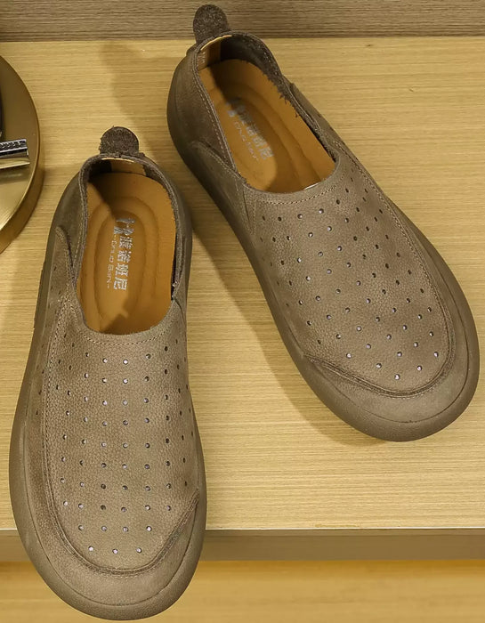 Handmade Soft Sole Comfortable Slip On Flat Shoes for Men(size 37-size 45) May Shoes Collection 2026 89.70