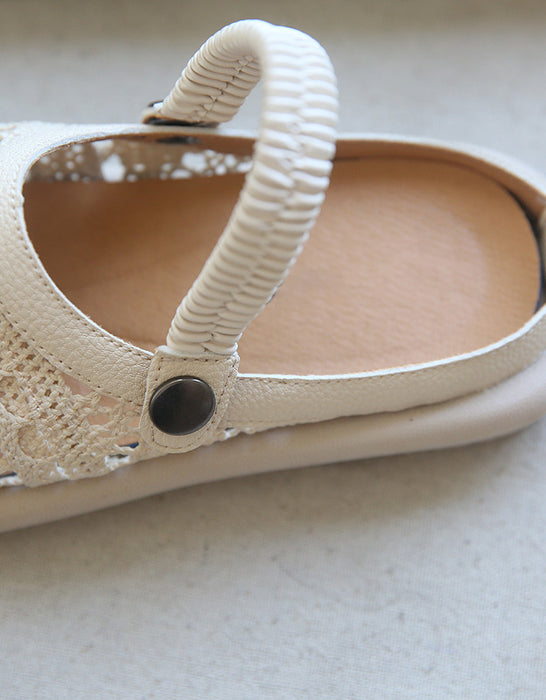Soft Sole Summer Comfortable Lace Slippers