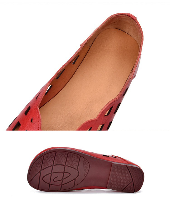 Soft Sole Summer Hollow Round Toe Flat Sandals April Shoes Collection 2026 80.70