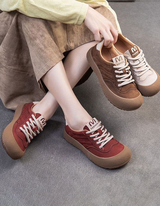 Spring Autumn Casual Versatile Thick-Soled Sneakers Jan Shoe Collection 2026 95.00