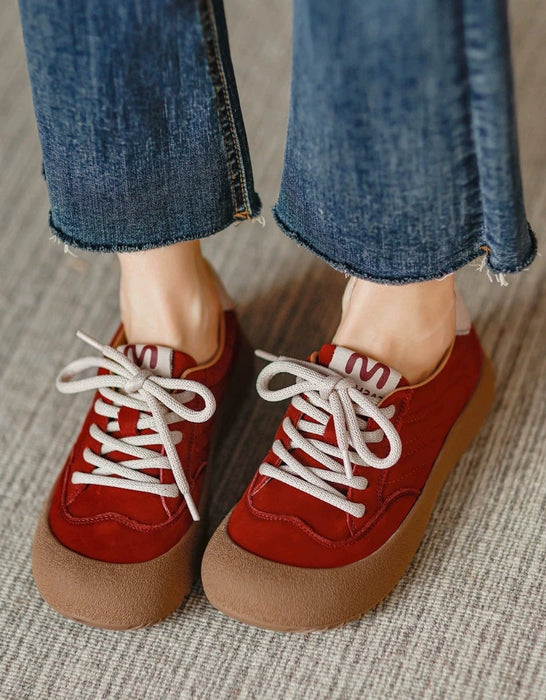 Spring Autumn Casual Versatile Thick-Soled Sneakers Jan Shoe Collection 2026 95.00