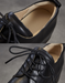 Women's Spring Autumn Comfortable Lace-up Chunky Heels Loafers Black, Obiono Sep Shoes Collection 2026, 89.99
