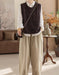 Spring Autumn Round Neck Sleeveless Loose Sweater Vest Feb New In 2026 42.00