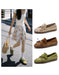 Spring Comfortable Beaded Suede Slip-on Flat Loafers Feb Shoe Collection 2026 89.80