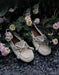 Spring Comfortable Beaded Suede Slip-on Flat Loafers Beige Feb Shoe Collection 2026 89.80