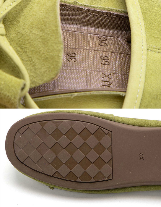 Spring Comfortable Beaded Suede Slip-on Flat Loafers Details Feb Shoe Collection 2026 89.80