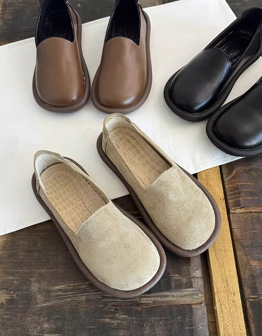 Spring Comfortable Slip-on Wide Toe Box Clogs — Obiono