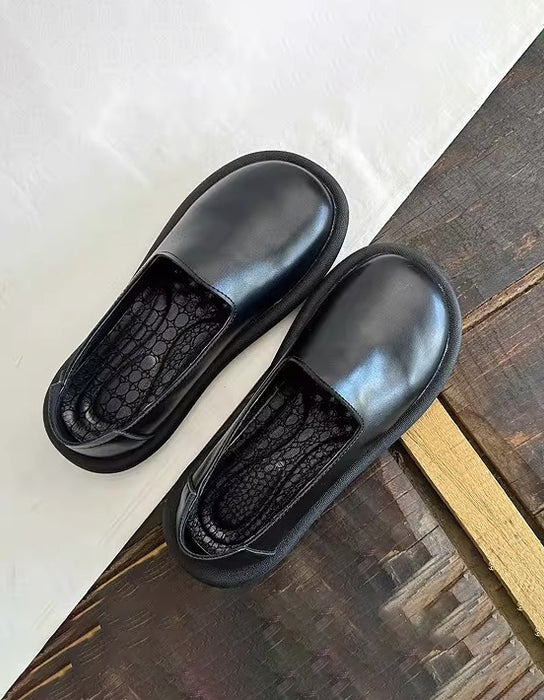 Spring Comfortable Slip-on Wide Toe Box Clogs Black Feb Shoes Collection 2026 80.80