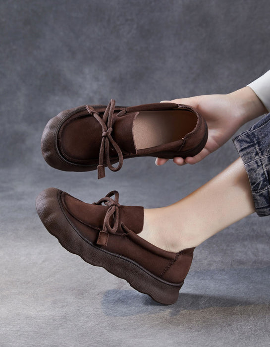 Spring Comfortable Soft Sole Round Toe Retro Flat Shoes for Women Obiono July Shoes Collection 2026 75.00