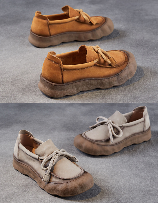 Spring Comfortable Soft Sole Round Toe Retro Flat Shoes for Women Obiono July Shoes Collection 2026 75.00
