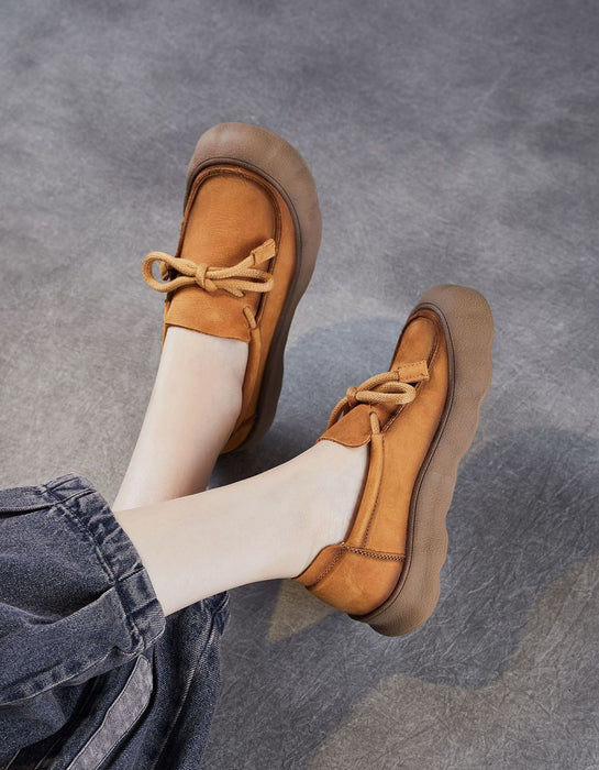 Spring Comfortable Soft Sole Round Toe Retro Flat Shoes for Women Obiono July Shoes Collection 2026 75.00