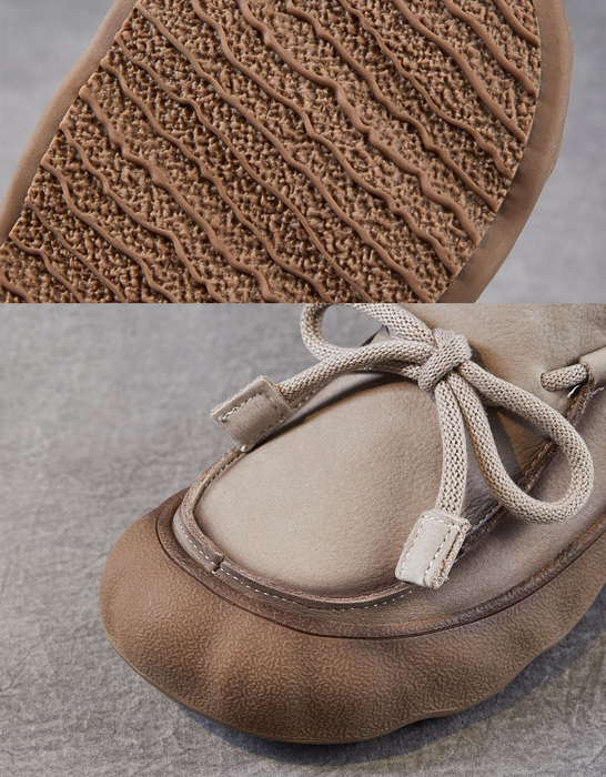 Spring Comfortable Soft Sole Round Toe Retro Flat Shoes for Women Obiono July Shoes Collection 2026 75.00