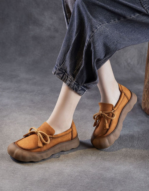 Spring Comfortable Soft Sole Round Toe Retro Flat Shoes for Women Obiono July Shoes Collection 2026 75.00