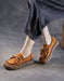 Spring Comfortable Soft Sole Round Toe Retro Flat Shoes for Women Obiono July Shoes Collection 2026 75.00
