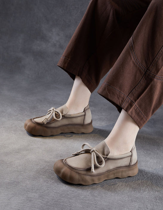 Spring Comfortable Soft Sole Round Toe Retro Flat Shoes for Women Obiono July Shoes Collection 2026 75.00