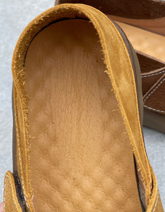 Summer Comfortable Soft Sole Wide Toe Box Flat Shoes May Shoes Collection 2026 80.5