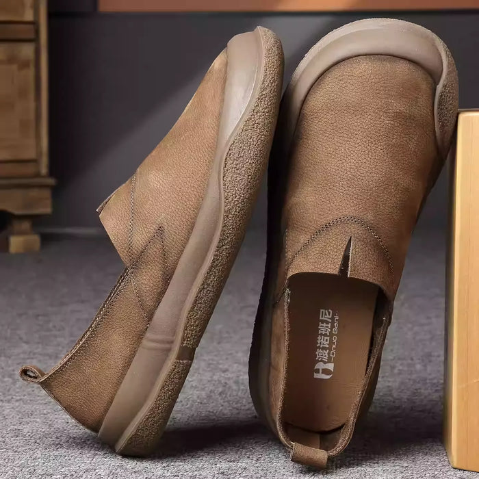 Spring Comfortable Slip-On Wide Toe Box Shoes for Men Khaki (Size 35-Size45)Feb Shoe Collection 2026 101.00