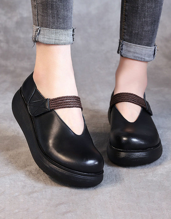 Spring Retro Wedge Waterproof Shoes | Gift Shoes Jan New 2020 68.80
