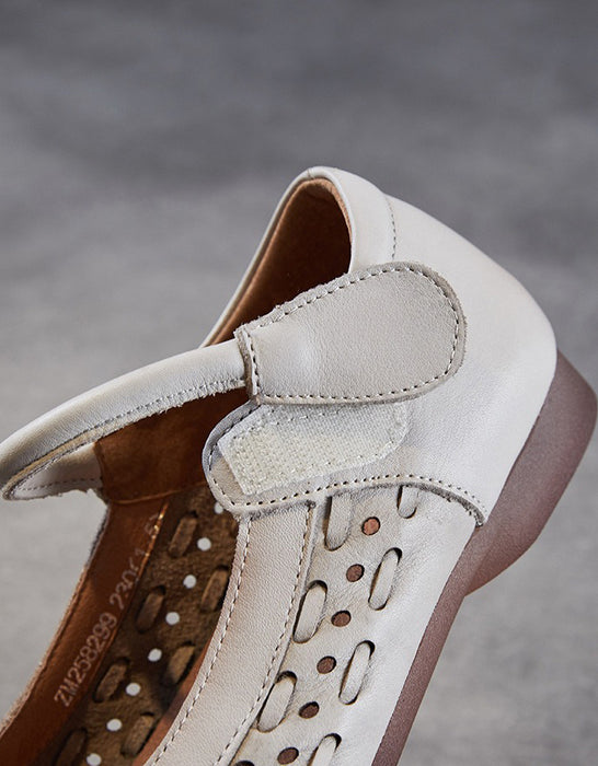 Spring Hollow Breathable  Soft Sole Retro Flat Shoes Feb New In 2026 79.00