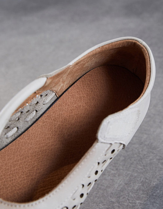 Spring Hollow Breathable  Soft Sole Retro Flat Shoes Feb New In 2026 79.00