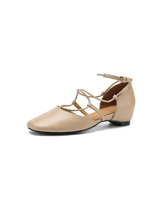 Spring Internal Height Elegant Ankle Strap Pumps Obiono Aug Shoes Collection 93.90