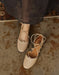 Spring Internal Height Elegant Ankle Strap Pumps Obiono Aug Shoes Collection 93.90