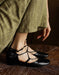 Spring Internal Height Elegant Ankle Strap Pumps Obiono Aug Shoes Collection 93.90