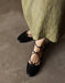 Spring Internal Height Elegant Ankle Strap Pumps Obiono Aug Shoes Collection 93.90