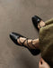 Spring Internal Height Elegant Ankle Strap Pumps Obiono Aug Shoes Collection 93.90