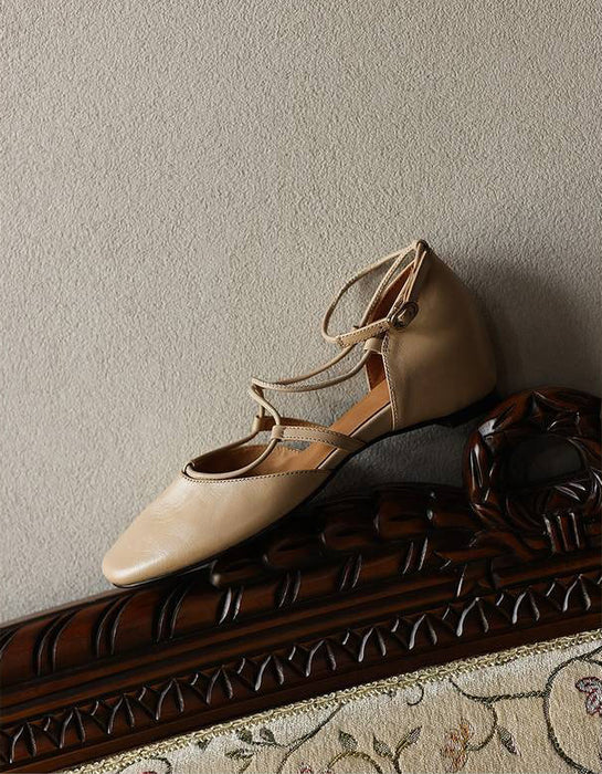 Spring Internal Height Elegant Ankle Strap Pumps Obiono Aug Shoes Collection 93.90