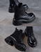 Spring Leather Hollow Comfort Chunky Martin Boots for Women Obiono Aug Shoes Collection 2026 97.70